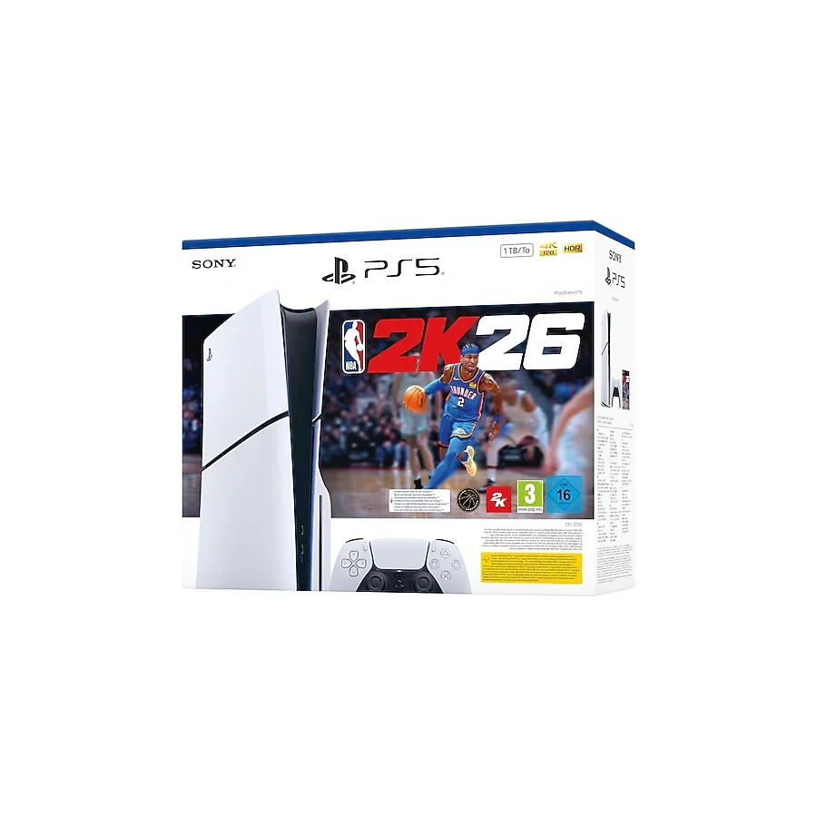 Sony Playstation 5 Slim Standart + NBA 2K26 Bundle Oyun Konsolu