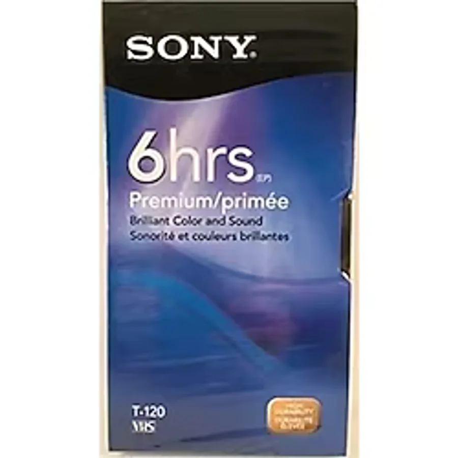 Sony Vhs-120 120 Dakikalık Video Kamera Kaseti