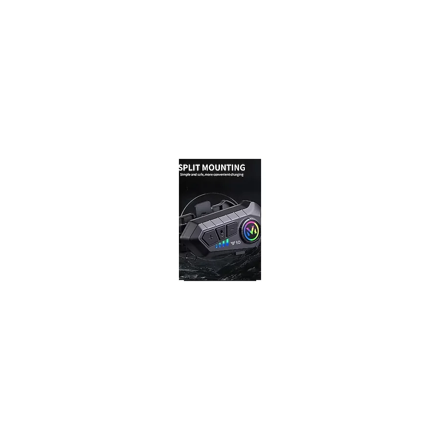 Sora Home Motosiklet Kask Kulaklık Bluetooth 5.3 Intercom 2 Yıl Garantili - Oto Ses Görüntü Sistemleri - Standart