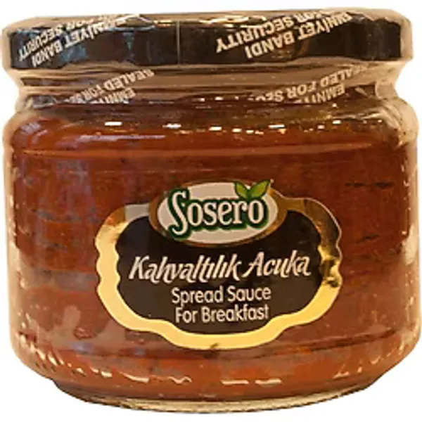 Sosero Kahvaltılık Acuka 290 gr Aromalı Sos, Türkiye Menşeli Lezzetli Kahvaltılık