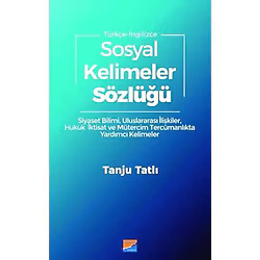 Sosyal Kelimeler Sözlüğü