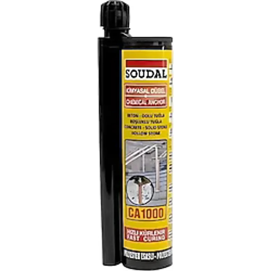Soudal CA1000 345 ml Polyester Bazlı Kimyasal Dübel