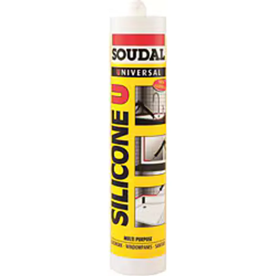 Soudal Silicone U 280 gr Beyaz Silikon