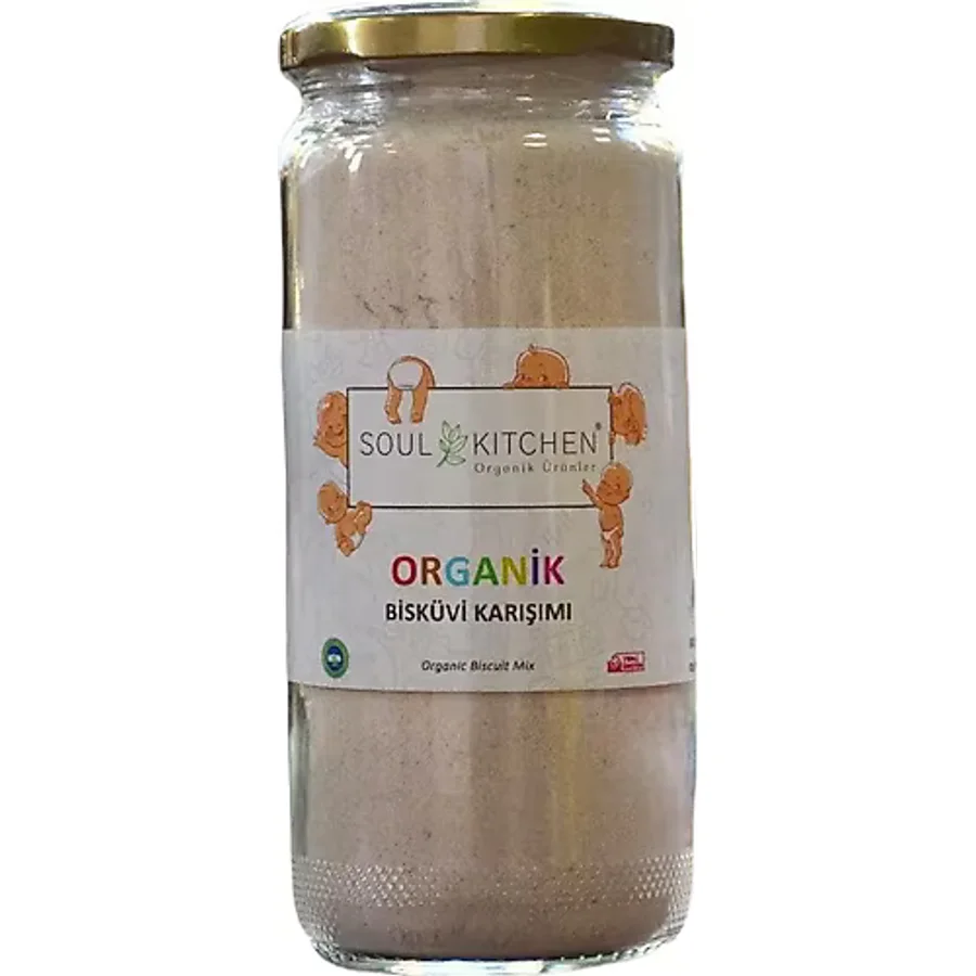 Soul Kitchen Organik Bebek Bisküvi Karışımı 300 gr