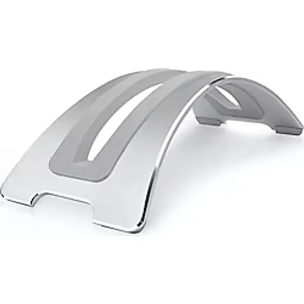South Bookarc MacBook İçin Apple Dizüstü Bilgisayarlar İçin Yer Tasarrufu Sağlayan Dikey Dizüstü Bilgisayar Standı (Gümüş)