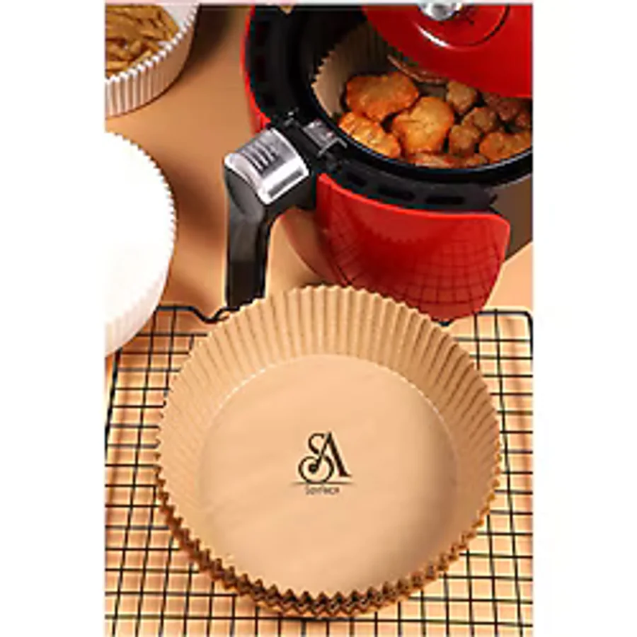 SoyAkca Philips Airfryer Xiaomi Uyumlu Hava Fritözü Hava Firitözü Philips Yağsız Fritöz Pişirme Kağıdı 50'li