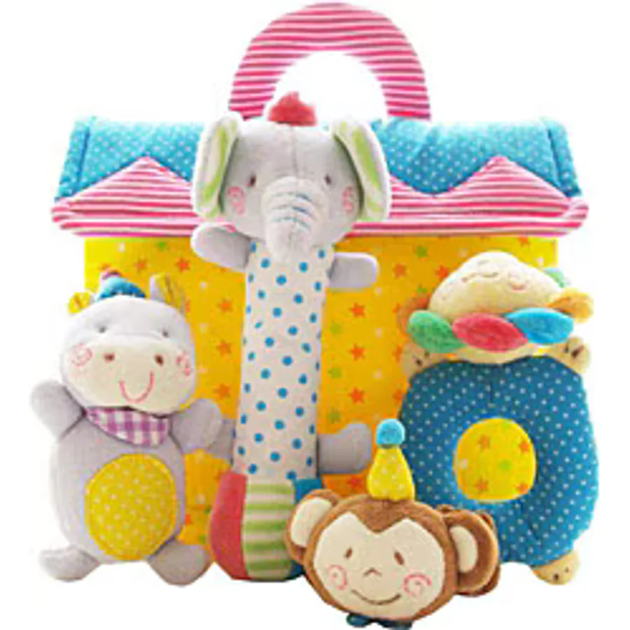 Sozzy Toys Bebeğimin Ev Arkadaşları Çanta ve Oyuncak Seti