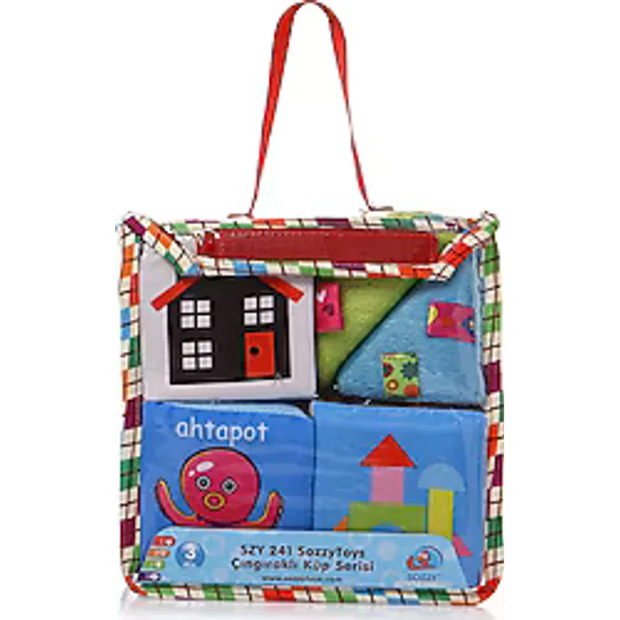 Sozzy Toys Çıngıraklı Renkli Küpler SZY241