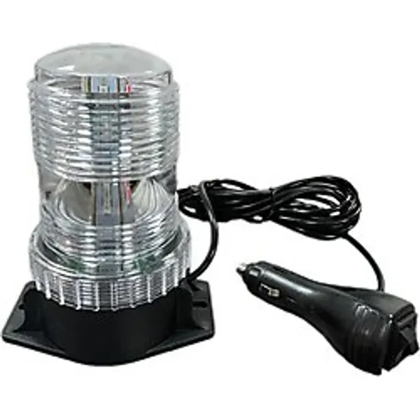 Space 7 fonksiyonlu tepe lambası çakarlı mıknatıslı dikey model 12-30v kırmızı-mavi / LAIK537-1