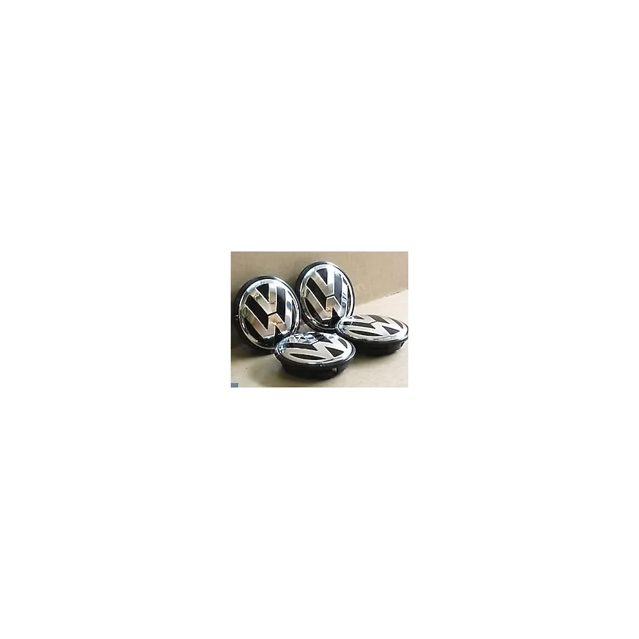 Space Vw 6.5 Cm Gri Jant Göbeği Kabartmalı Jant Göbek 4 Adet