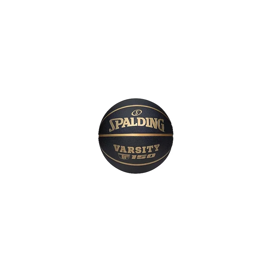 SPALDING Basketbol Topu Varsity Black Gold TF-150 Size:5 (85276Z)