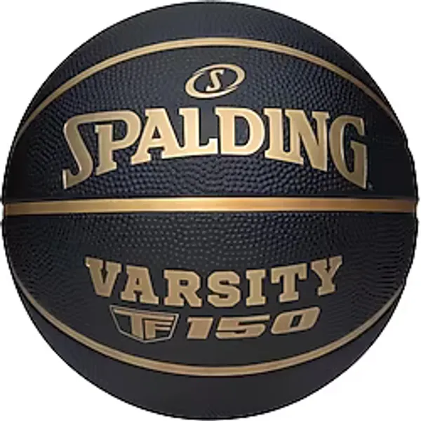 SPALDING Basketbol Topu Varsity Black Gold TF-150 Size:7 (85253Z)