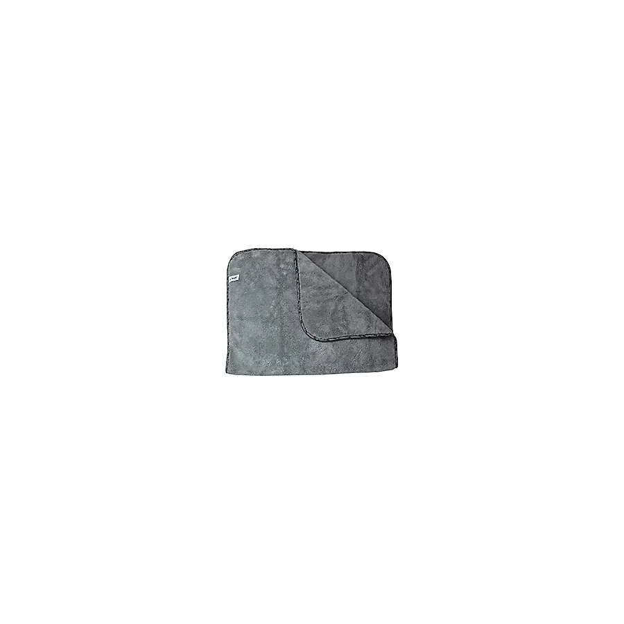 Spark 2316 Mikrofiber Peluş Oto Kurulama ve Temizlik Bezi Büyük Boy 60x90 cm. GRİ