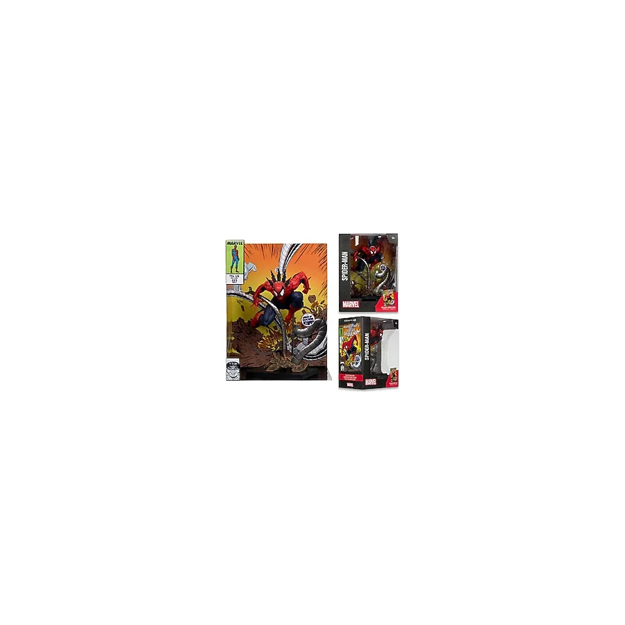 Spider-Man Marvel Tales #223 1/6 Scale Figür Heykel ve Çizgi Roman - Standart