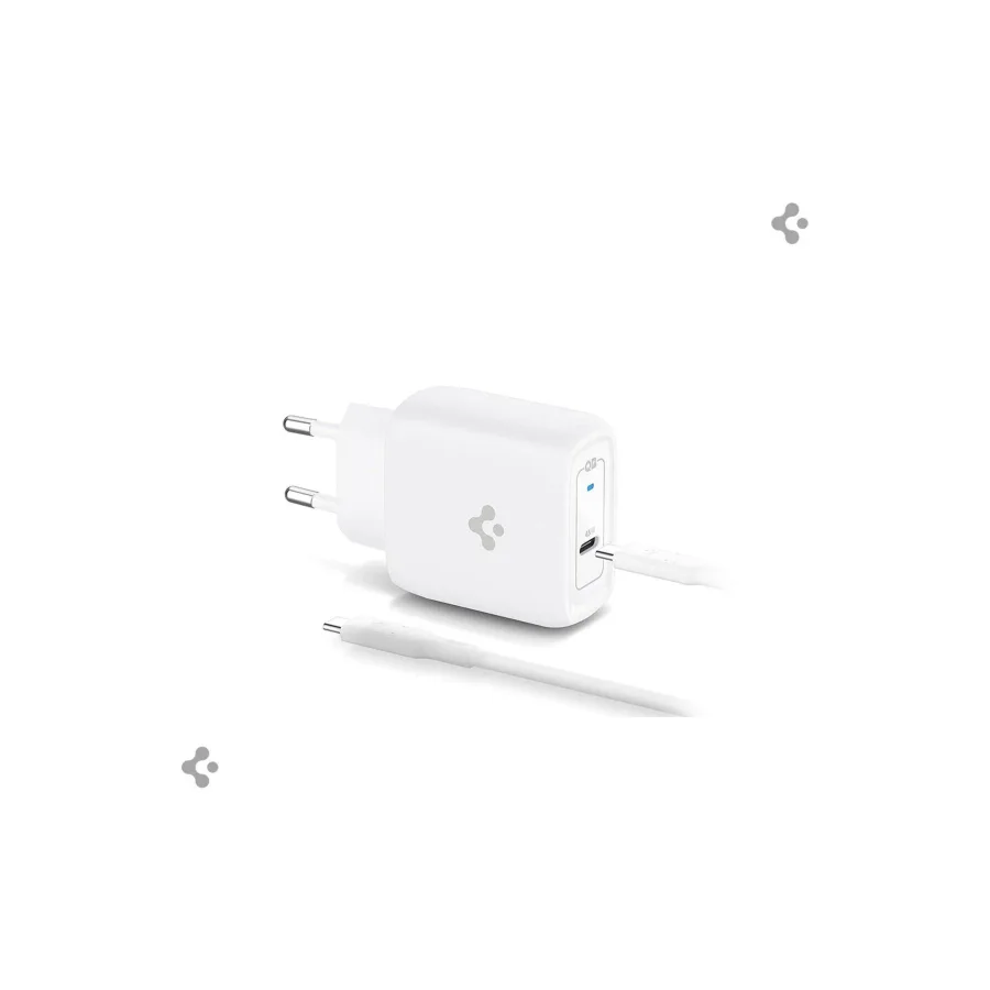 Spigen 45W GaN USB-C Adaptör + USB-C Örgü Şarj Kablo - Super Hızlı Şarj Type-... görsel 2