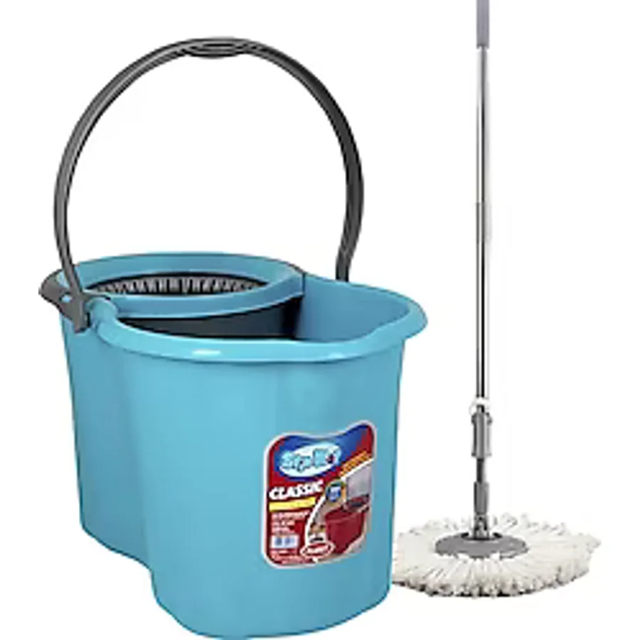 Spin Mop Klasik 19 lt Döner Başlıklı Temizlik Seti