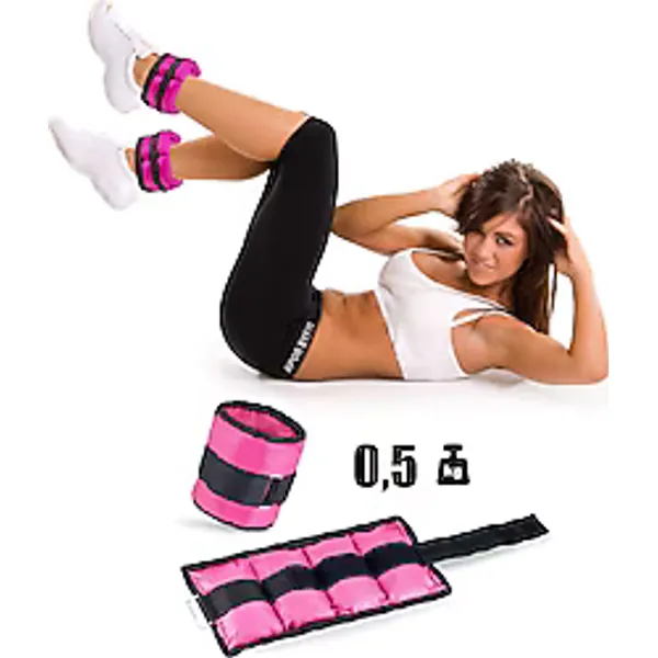 Spor Byfit 2x0.5 kg El ve Ayak Bileği Ağırlığı