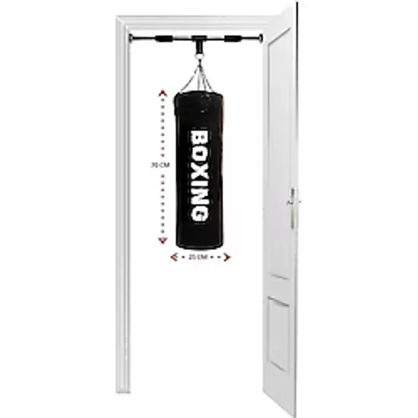 Spor Byfit 70x25 cm Boks Kum Torbası ve Barfiks Demiri