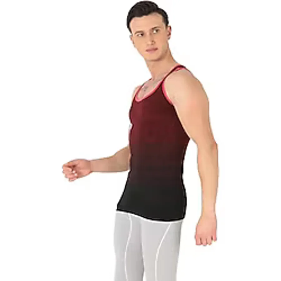 Sporcu Gym Seamless Dikişsiz T-shirt BORDO XL-XXL