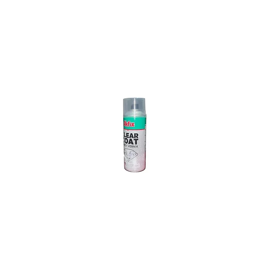 SPREY VERNİK ŞEFFAF KAPLAMA 400ML AKFİX - Parlak ve Dayanıklı Koruyucu Kaplama