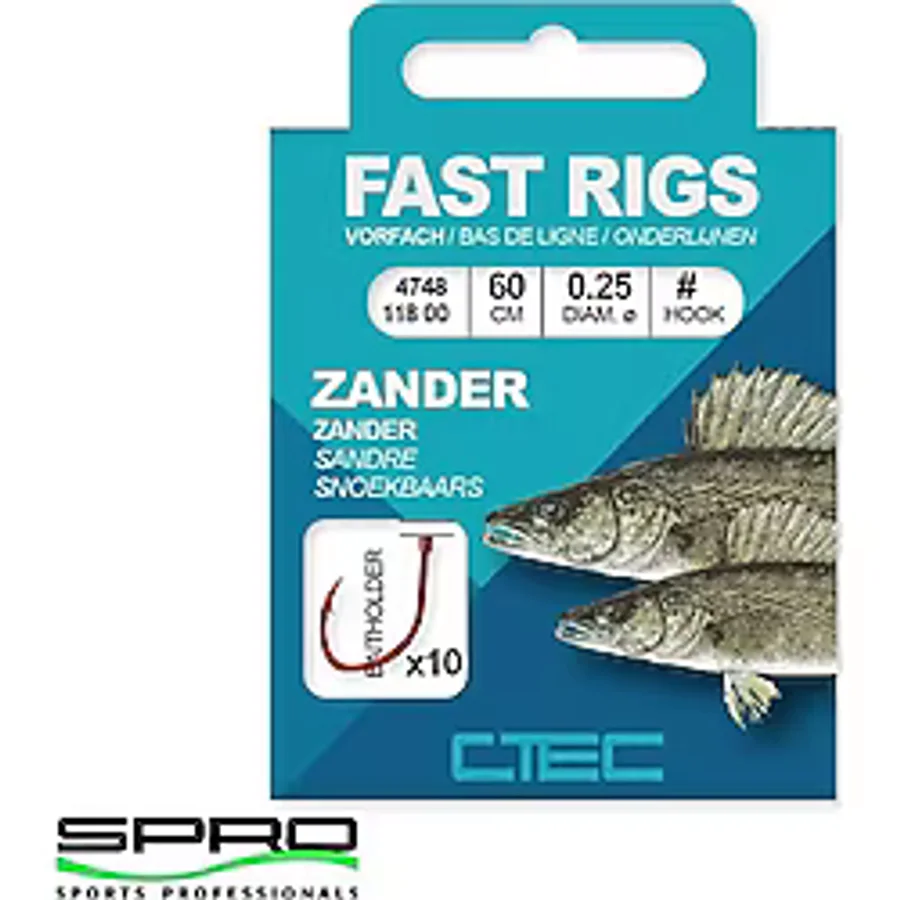 Spro C-Tec Zander Levrek Hazir Igne Takimi No: 2