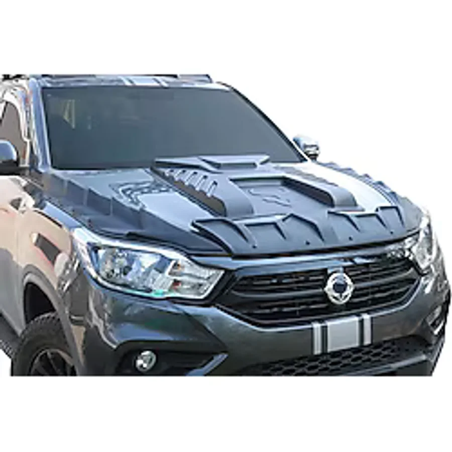 Ssangyong Musso Dragon Ön Kaput Rüzgarlığı 3 Parça 2018 Ve Sonrası