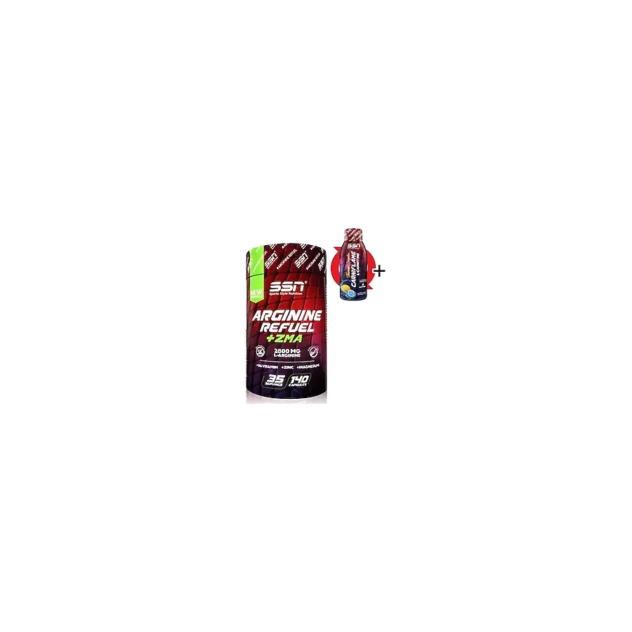 SSN Sports Style Nutrition Arginine Refuel + ZMA 140 Kapsül Amino Asit