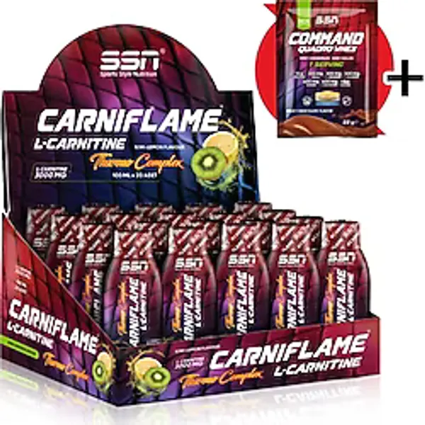 SSN Sports Style Nutrition Carniflame 3000 Mg Thermo Karnitin L-carnitine 20 Ampul Kivili