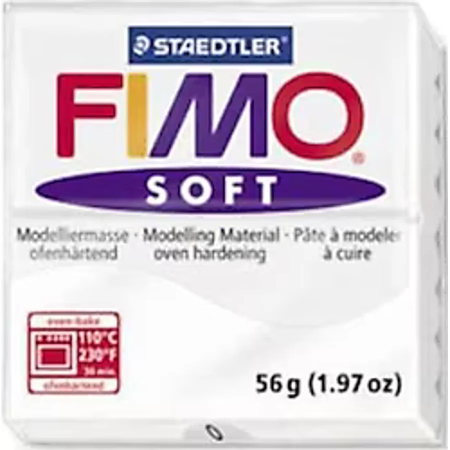 Staedtler Fimo Soft 0 Beyaz 57 gr Polimer Kil