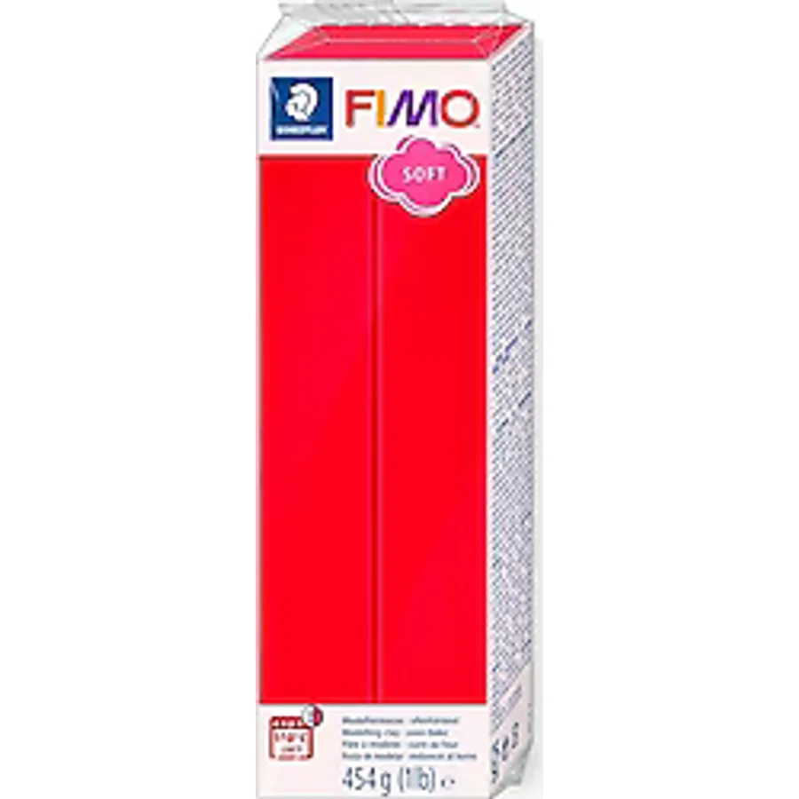 Staedtler Fimo Soft 24 Kızıl 454 gr Polimer Kil