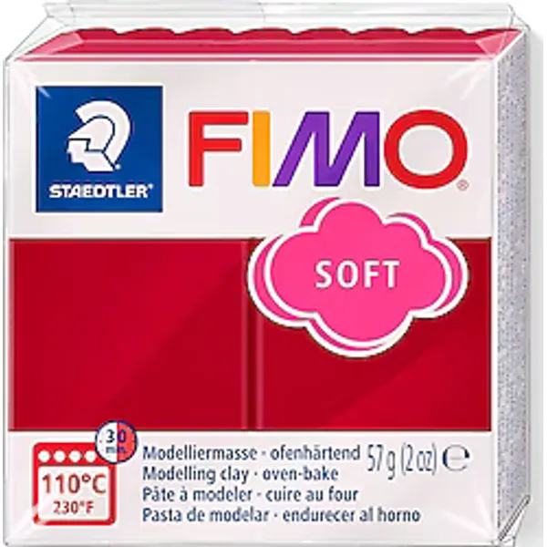 Staedtler Fimo Soft 26 Cherry Red 57 gr Polimer Kil