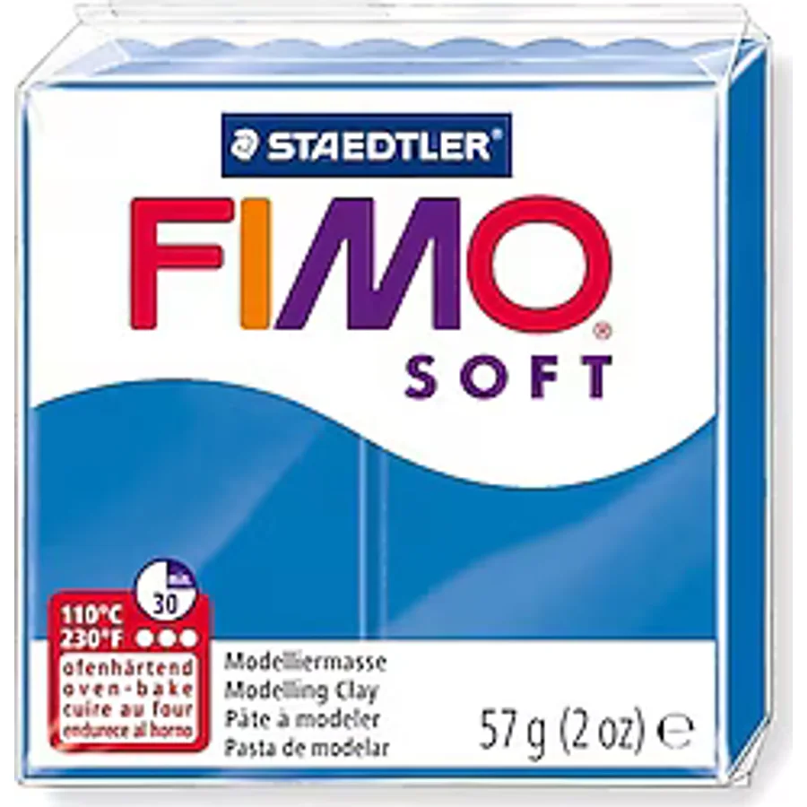 Staedtler Fimo Soft 37 Pacific Blue 57 gr Polimer Kil