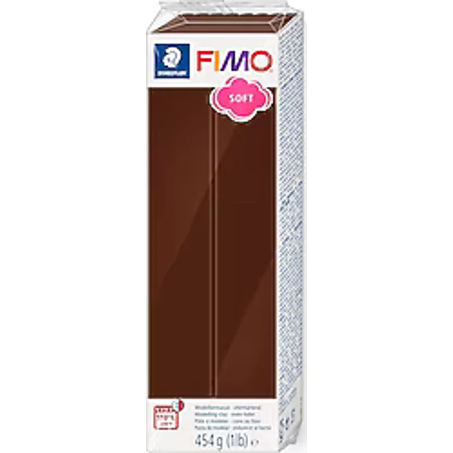 Staedtler Fimo Soft 75 Çikolata 454 gr Polimer Kil