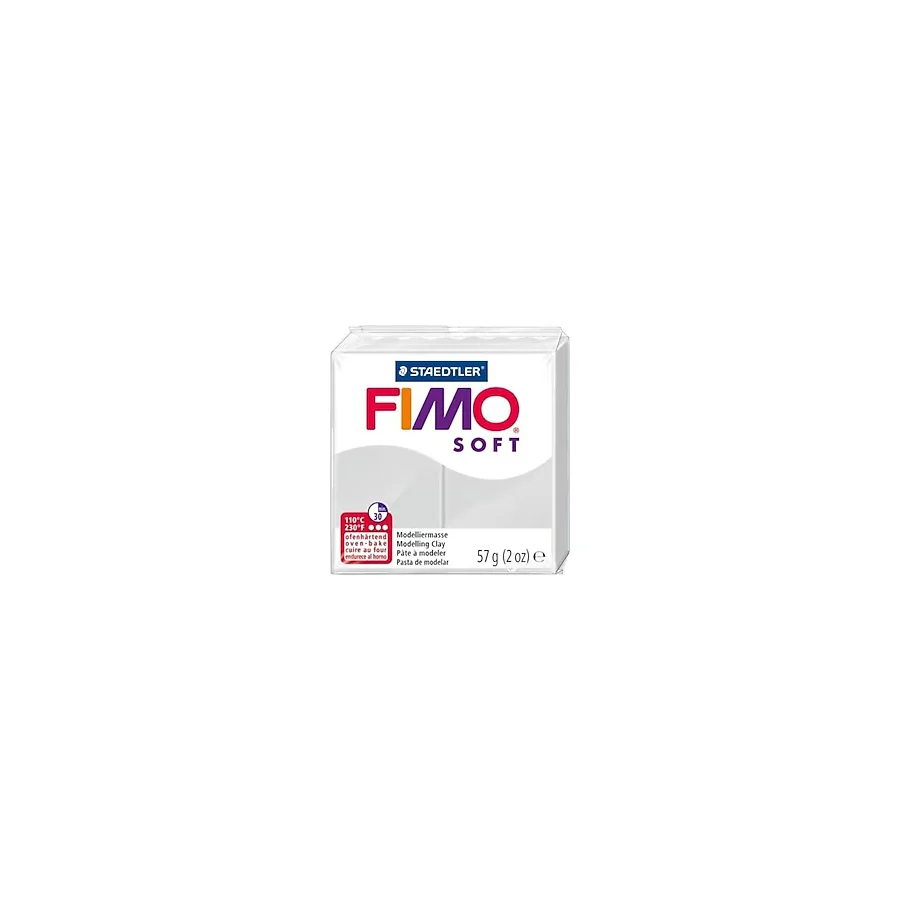 Staedtler Fimo Soft 80 Dolphin Grey 57 gr Polimer Kil