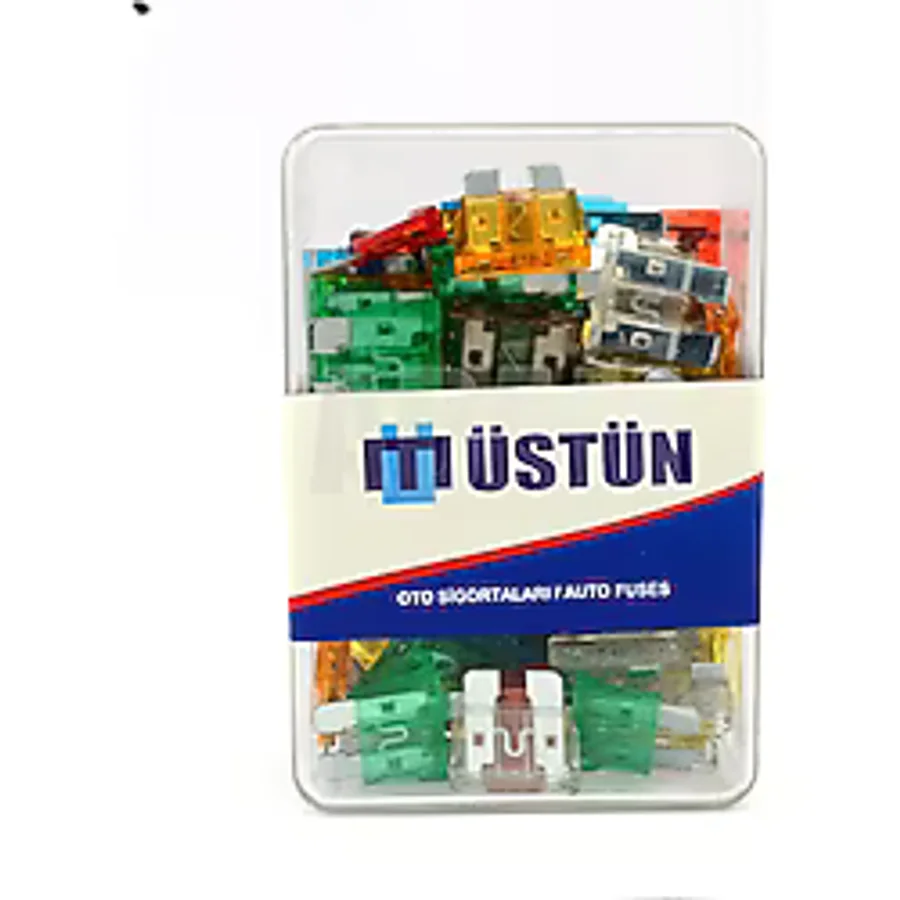 Standart Bıçak Sigorta 100 Ad Karışık 5a 7.5a 10a 15a 20a 25a 30a