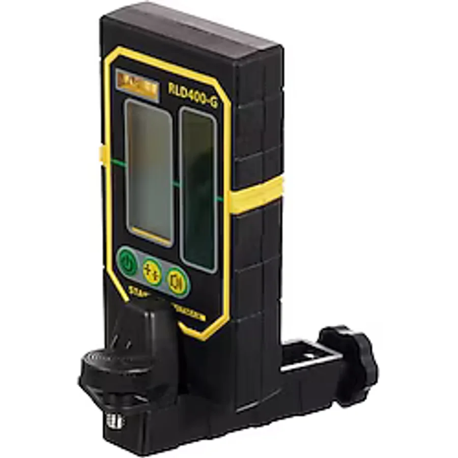 Stanley - FatMax yeşil döner lazer FMHT1-74266 için LD400-G alıcı (çalışma alanı 600 m'ye kadar, 2 hassasiyet seviyesi, koruma sınıfı IP 66)