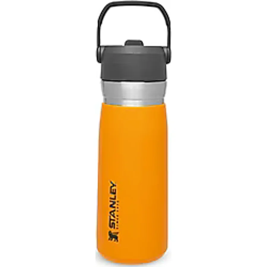 Stanley GO Iceflow Pipetli Turuncu 0.65 lt Çelik Soğuk Su Termosu