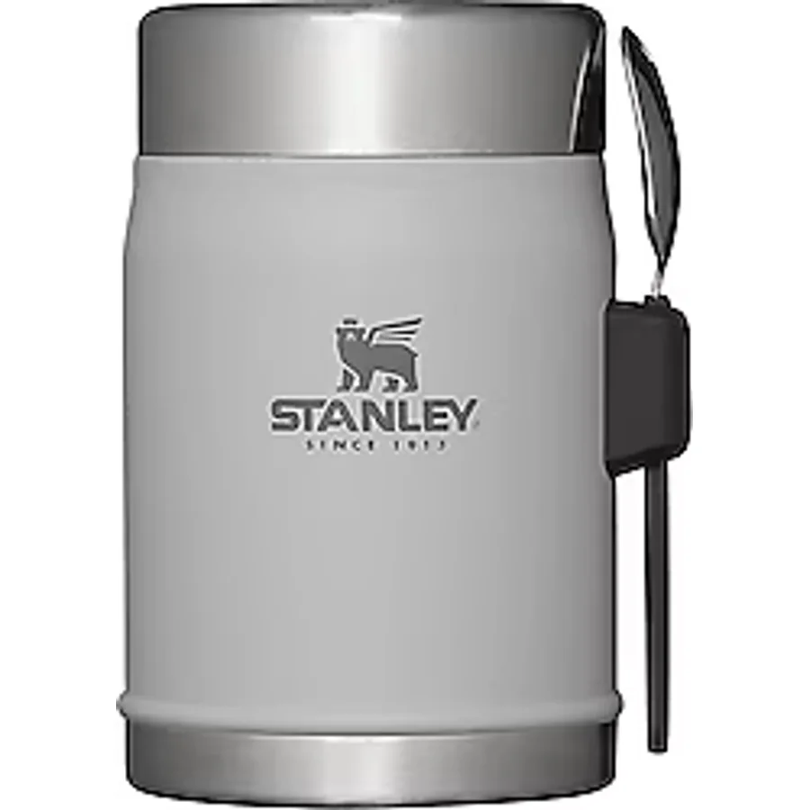 Stanley Klasik Kaşıklı Koyu Beyaz 0.40 lt Çelik Yemek Termosu