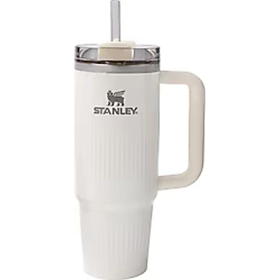 Stanley Quencher Fluted Krem 0.59 lt Pipetli Termos Bardak