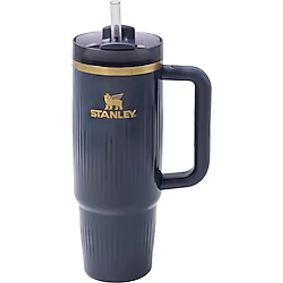 Stanley Quencher Fluted Mavi 0.59 lt Pipetli Termos Bardak
