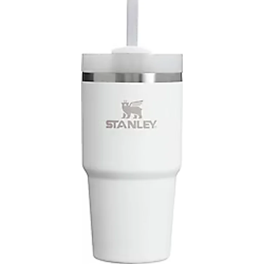 Stanley Quencher H2.0 Flowstate Beyaz 0.60 lt Pipetli Çelik Termos