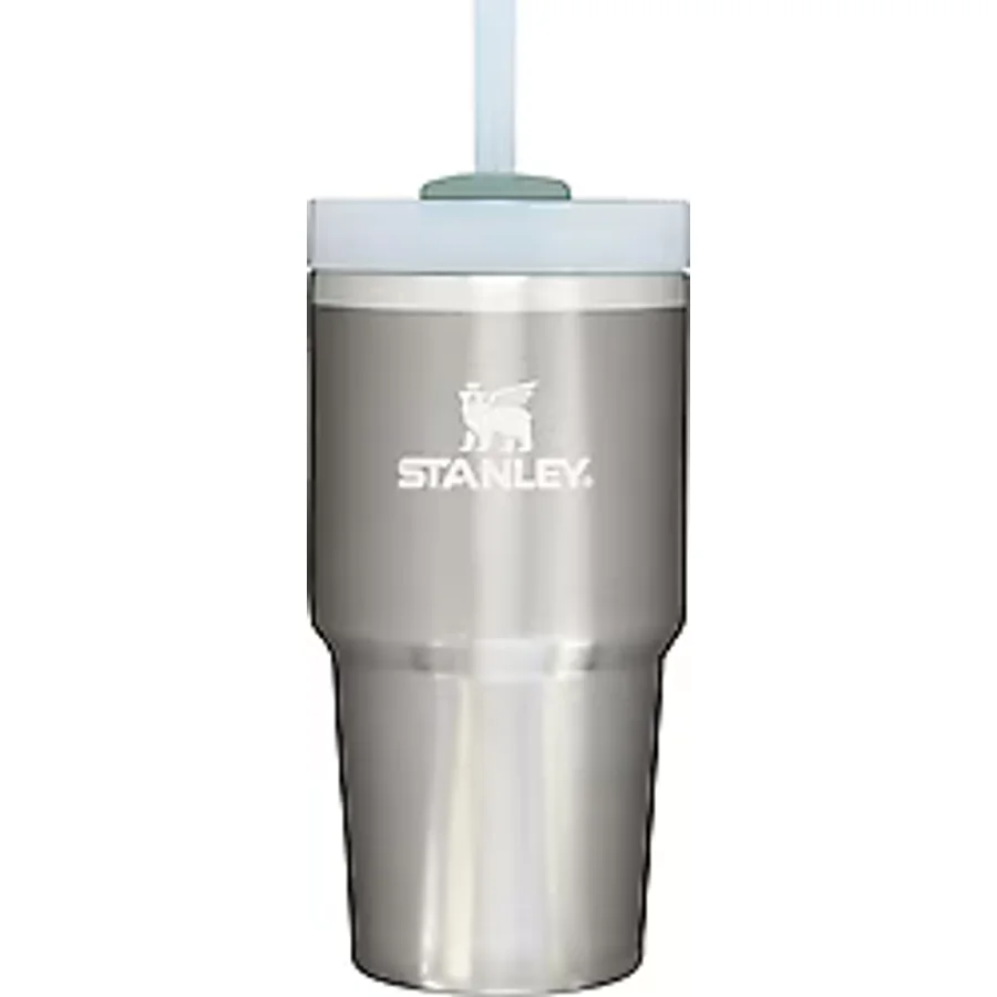 Stanley Quencher H2.0 Flowstate Silver 0.60 lt Pipetli Çelik Termos