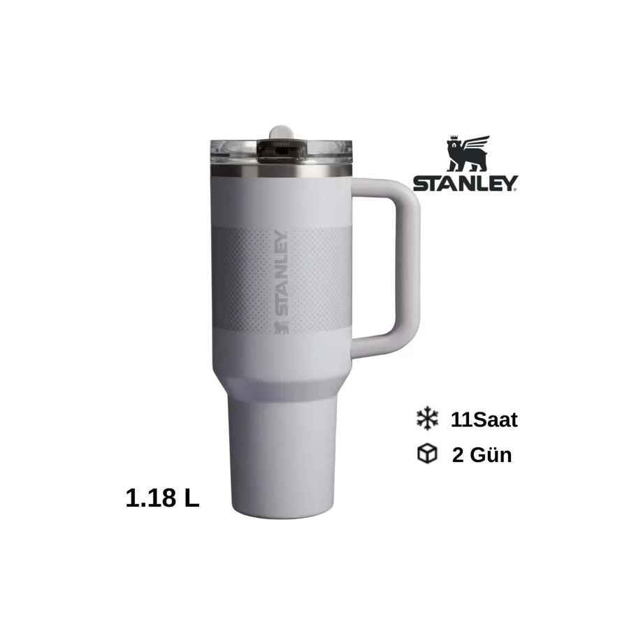 Stanley Quencher ProTour Gri 1.18 lt Pipetli Termos Bardak