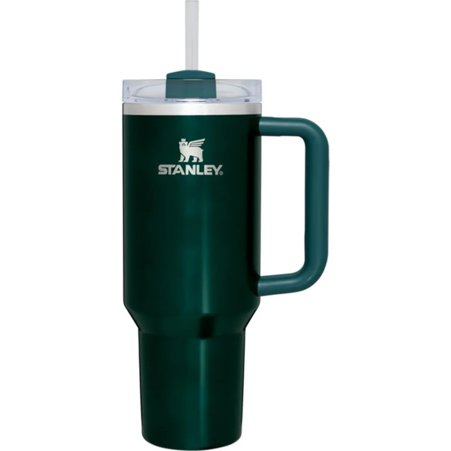 Stanley The Glow Quencher H2.0 FlowstateTM Tumbler 40 Oz (1,18 L) Pipetli Termos - Yeşil - 1,18 lt