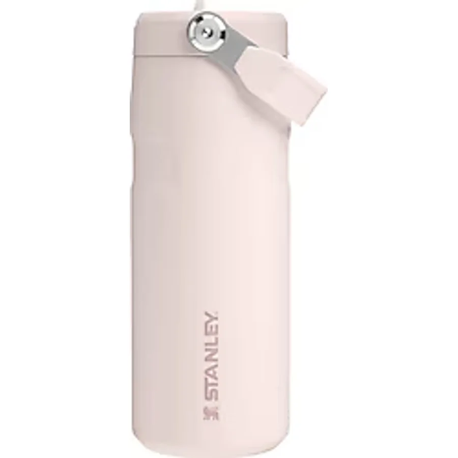 Stanley The Iceflow Flip Straw 2.0 Açık Pembe 0.47 lt Pipetli Termos Bardak
