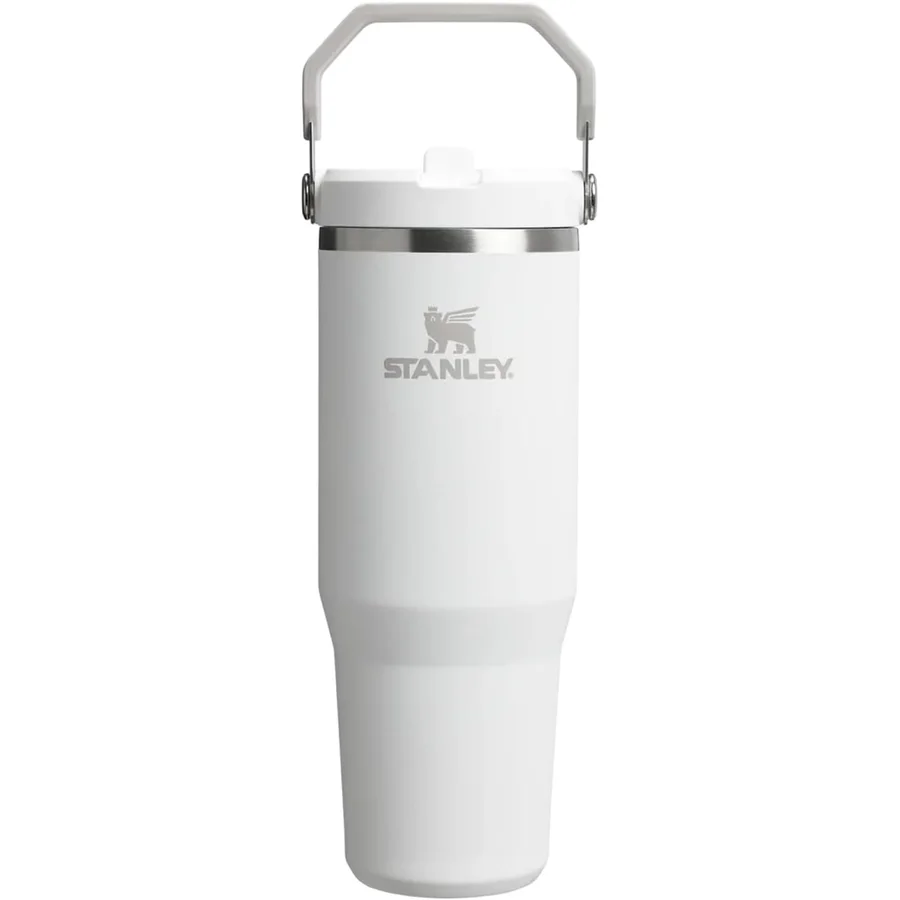 Stanley The Iceflow Flip Straw 2.0 Beyaz 0.47 lt Pipetli Termos Bardak