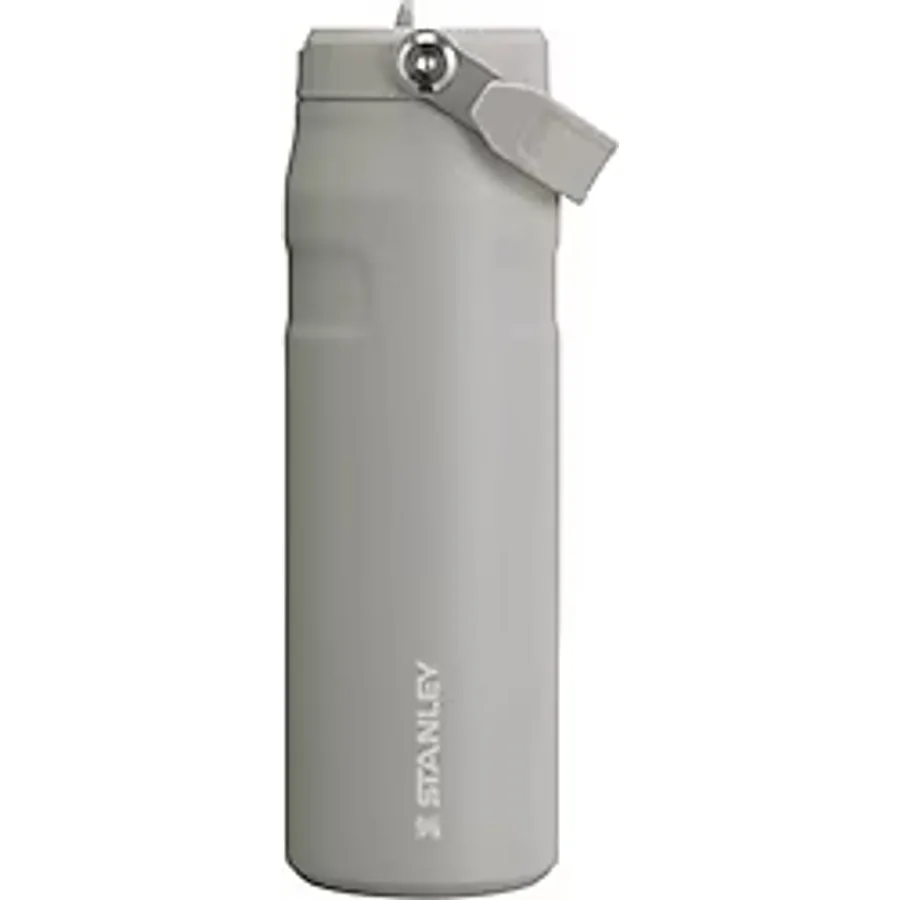 Stanley The IceFlow Flip Straw 2.0 Gri 0.70 lt Pipetli Termos Bardak