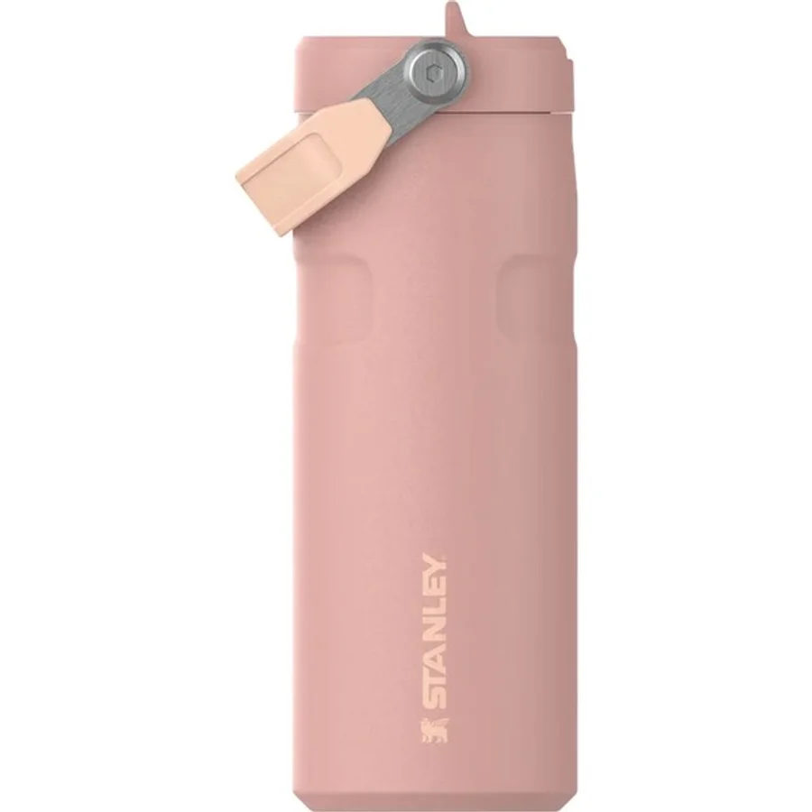 Stanley The Iceflow Flip Straw 2.0 Pipetli Termos Bardak 0,47 Lt Peach Rose - Şeftali Pembesi