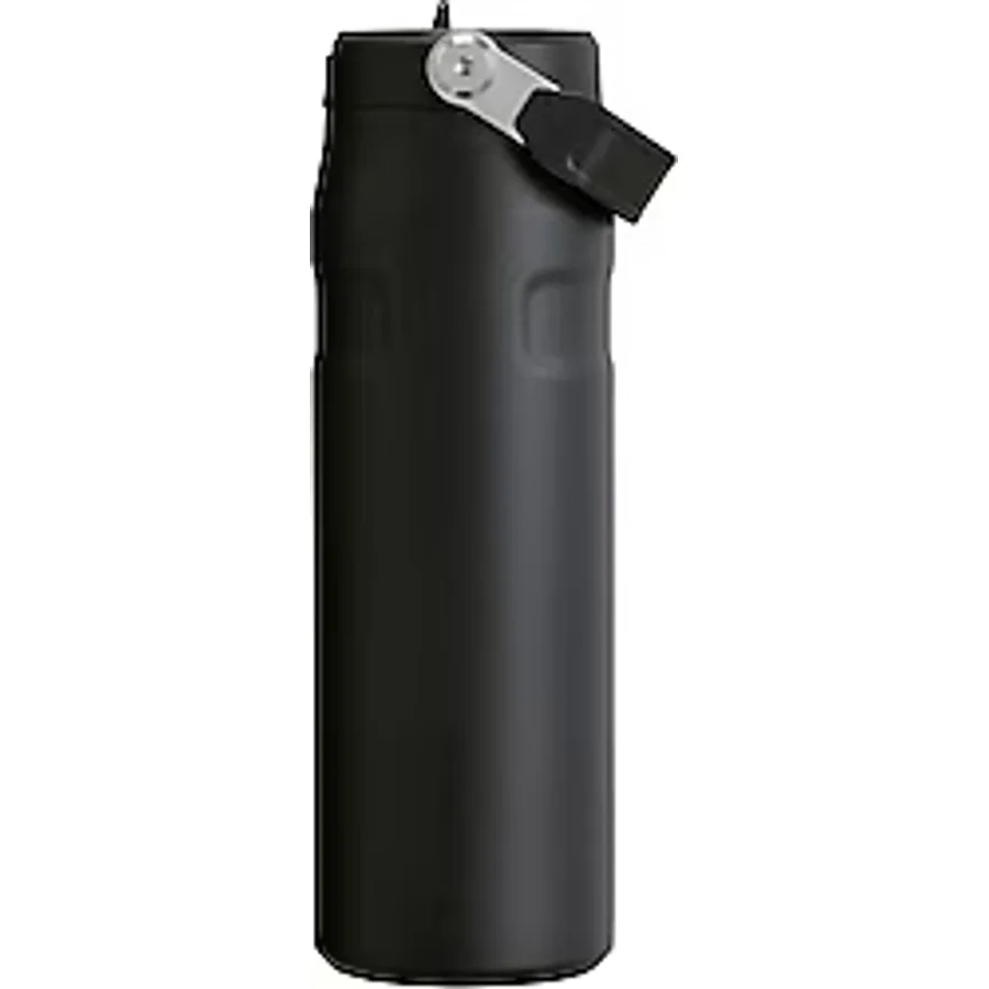 Stanley The IceFlow Flip Straw 2.0 Siyah 0.70 lt Pipetli Termos Bardak