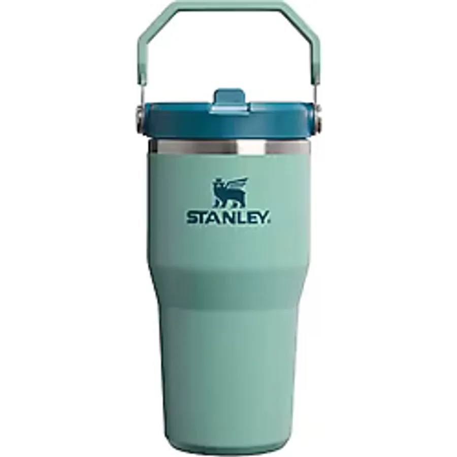 Stanley The Iceflow Flip Straw 2.0 Tumbler 0.59L Pipetli Termos 10-13425-0139 Yeşil
